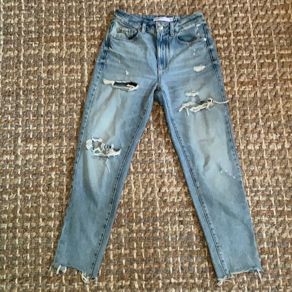 Garage Denim Mom Jean - Picture 1 of 3